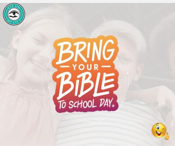 Encourage your children to participate in “Bring your Bible to School Day” this Thursday, October 5th